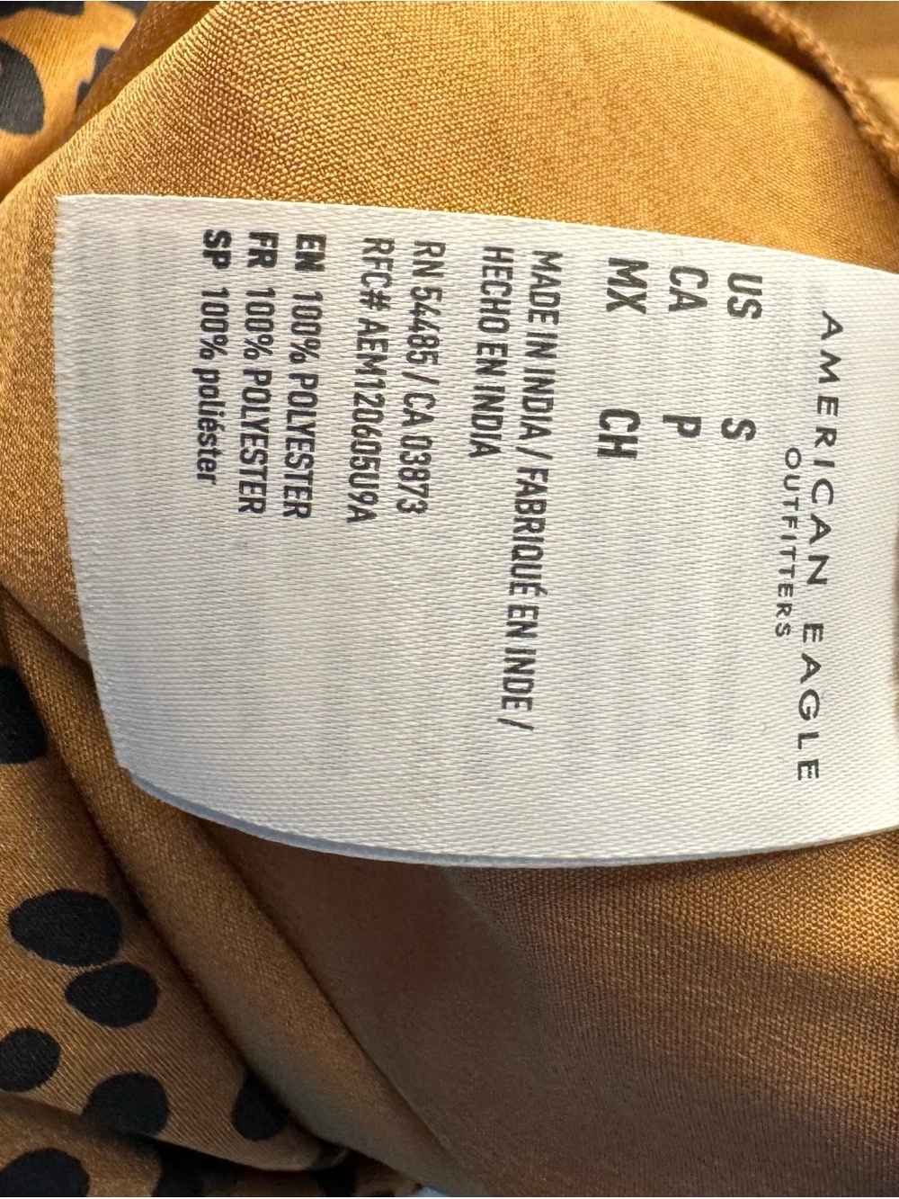 American Eagle Outfitters Leopard Print Satin Midi Slip Dress - Picture 8 of 8